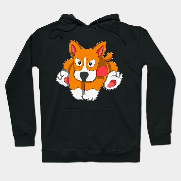 Dog at Running Hoodie by Markus Schnabel